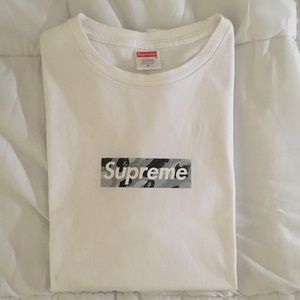 Supreme X Bape shirt